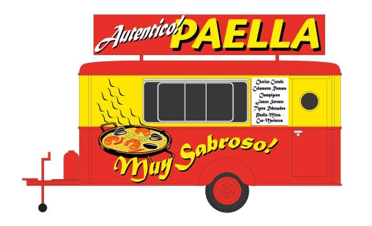 Rivarossi Anhänger Paella 