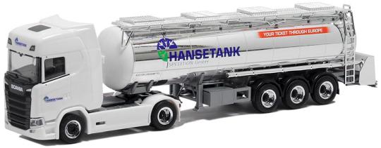 Herpa LKW Scania CS 20 ND Aerop.Tank-SZ Hansetank 