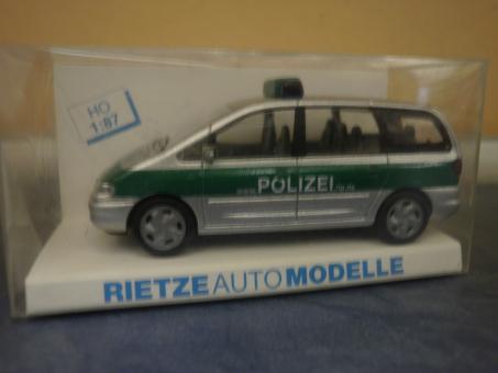Rietze PKW VW Sharan Polizei Rheinland Pfalz 