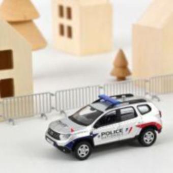 NOREV 1:43 Dacia Duster 2021 Police Nationale Silver 509051 