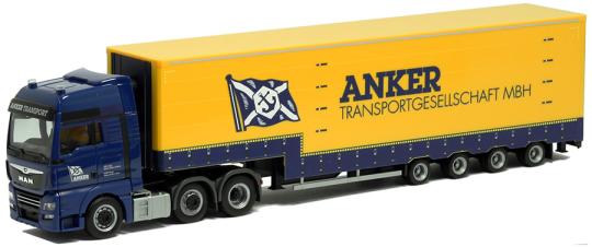 Herpa LKW MAN TG-X XXL Aerop. Ga-KSZ Meusburger Anker Transp 