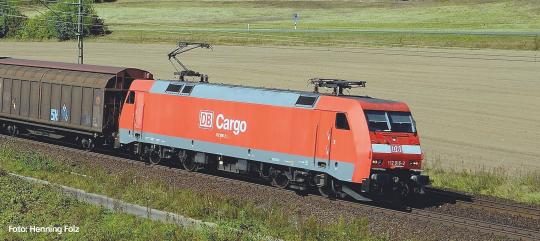 Piko E-Lok/Sound BR 152 DB Cargo V + PluX22 Dec. 51125 