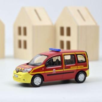 NOREV 1:43 Renault Kangoo 2013 - Pompiers -Secours Santé 