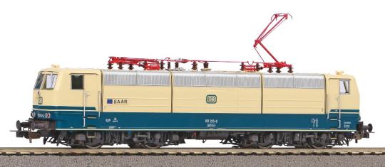 PIKO E-Lok BR 181.2 DB Saar beigeblau IV + DSS PluX22 51344 