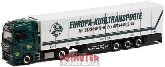 Herpa LKW MAN TG-X XXL E6c Aerop. Kühl-KSZ Rubart Kühltransp 