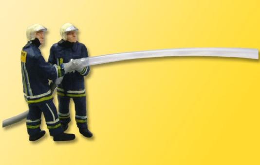 Viessmann HO Feuerwehrmänner b. Löschangriff 