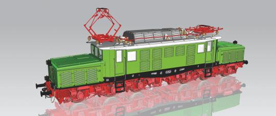 Piko E-Lok BR 254 DR IV + DSS PluX22 