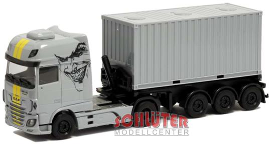 Herpa LKW DAF 106 XF SC Bulk-Cont-Sz Weser-Ems-Trans Joker 5160 