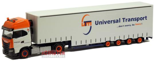 Herpa LKW Iveco S-Way Ga-KSZ Universal Transporte 5161 