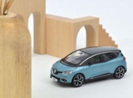 NOREV 1:43 Renault Scénic 2016 - celeste blue & black 