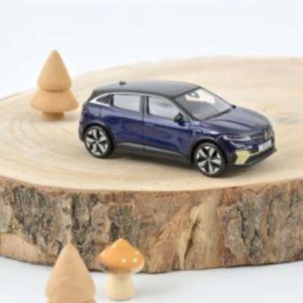 NOREV 1:43 Renault Megane E-Tech 100% Electric 2022 - Midnight Blue & Black 