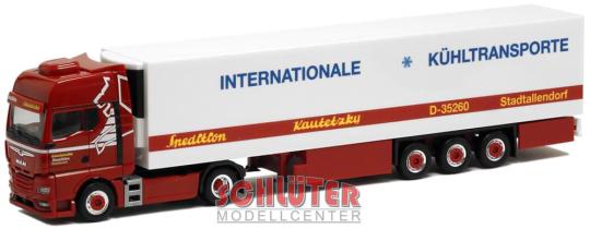 Herpa LKW MAN TG-X GX Aerop. Kühl-KSZ Kautetzky 