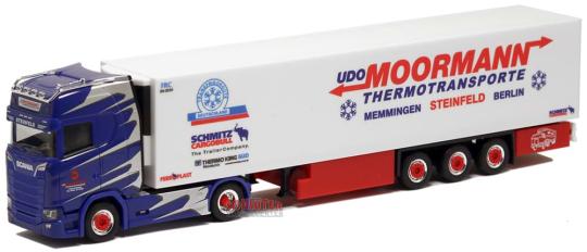 Herpa LKW Scania CS 20 HD Kühl-KSZ Moormann Transport 