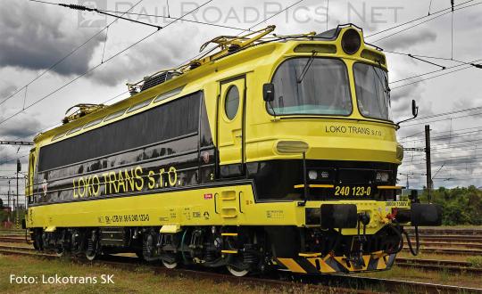 PIKO E-Lok Rh 240 Laminátka gelb-schwarz Lokotrans VI + DSS PluX22 51995 