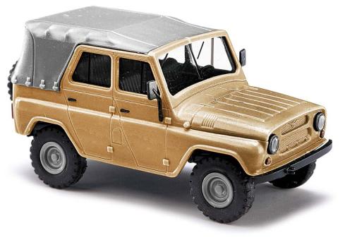 Busch UAZ 469 mit Dach, beige 