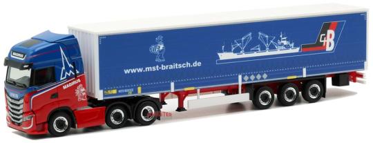 Herpa LKW Iveco S-Way Ga-KSZ Braitsch 