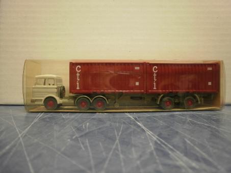 Wiking LKW MB 2223 Cont.SZ CTI FH weiß 