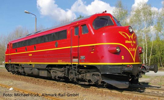 PIKO Diesellok NoHAB 1149 Altmark Rail VI + DSS PluX22 52504 