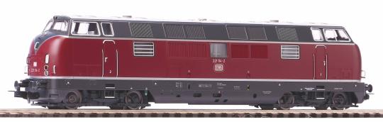Piko ~ Diesellok BR 221 DB ohne Zierleisten IV + PluX22 Dec. 