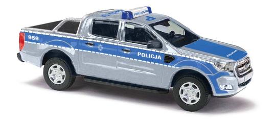 Busch Ford Ranger Abdeck.Policia Polen 52835 