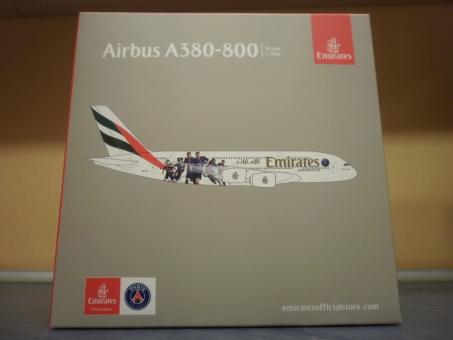 Herpa Wings 1:500 Airbus A380 Emirates Paris St.Germain 529440 