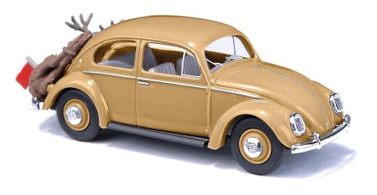 Busch PKW VW Käfer Ovalfenster mit Hirsch 52966 