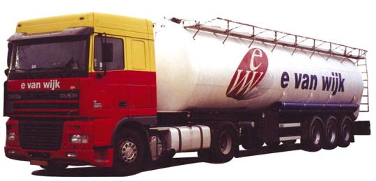 AWM LKW DAF XF 95 SC Kippsilo-SZ Van Wijk 53062 