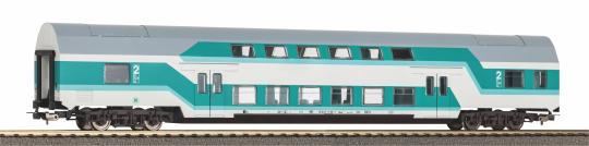 PIKO Doppelstocksitzwg. DBuz 747.3 mintgrün DR IV, andere Nu 