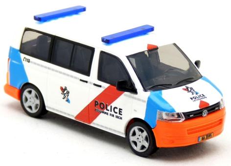 Rietze VW T5 GP Autobahn POLICE Luxemburg 53468-2 