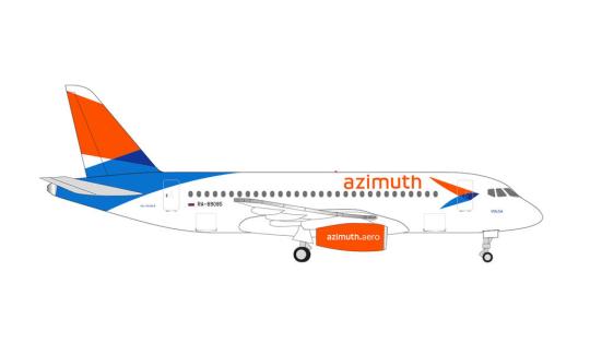 Herpa Wings 1:500 Sukhoi Superjet 100 Azimuth Airlines 534796 
