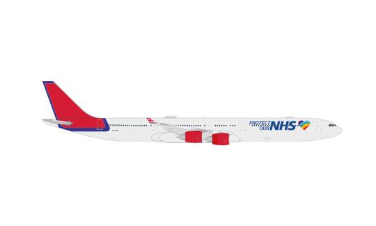Herpa Wings 1:500 Airbus A340-600 Maleth Aero Protect 535496 