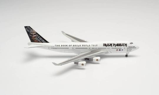 Herpa Wings 1:500 Boeing 747-400 Iron Maiden Ed F. One 535564 