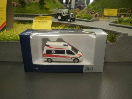 Rietze VW T5 Bus Hornis Silver Spree Ambulanz 