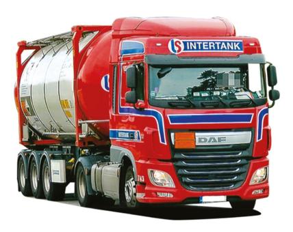 AWM LKW DAF XF 106 SC/Aerop. Swapbody-SZ Intertank 53641 