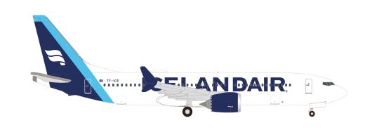 Herpa Wings 1:500 Boeing 737 Max 8 Icelandair - cyan tail stripe 536752 
