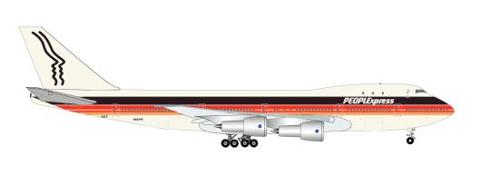 Herpa Wings 1:500 Boeing 747-100 PEOPLExpress 