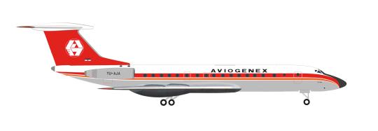 Herpa Wings 1:500 TU-134A Aviogenex 537018 
