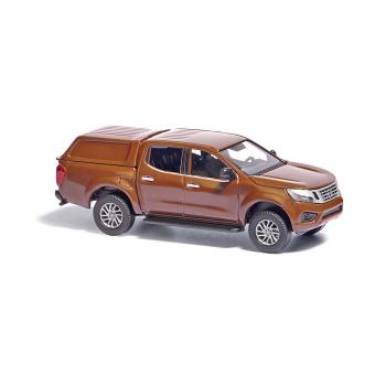 Busch Nissan Navara/Hardtop, Braun 