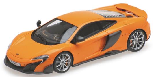 Minichamps 1:43 Mclaren 675 LT Coupé 2015 - orange 