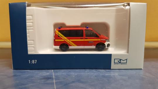 Rietze VW T6.1 Bus Feuerwehr Wolfach 