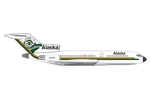 Herpa Wings 1:500 Boeing 727-100 Alaska Totem Pole 