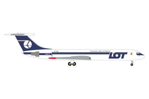 Herpa Wings 1:500 IL-62M LOT Polish Airlines 537322 