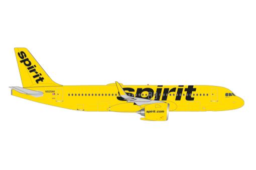 Herpa Wings 1:500 Airbus A320neo Spirit Airlines 537421 