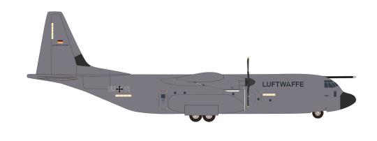 Herpa Wings 1:500 Lockheed C-130J-30 Luftwaffe 55+01 