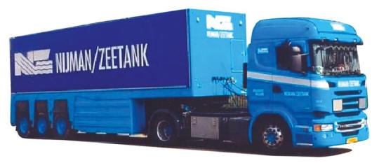 AWM LKW Scania R 09 Highl. Innenlader-SZ Nijman/Zeetank 