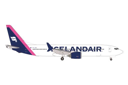 Herpa Wings 1:500 Boeing 737 Max 9 Icelandair magenta 537476 