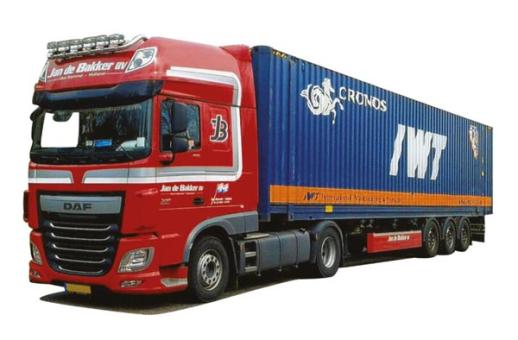 AWM LKW DAF XF 106 SSC/Aerop 45\' Cont-Sz Jan de Bakker/IWT 53777 