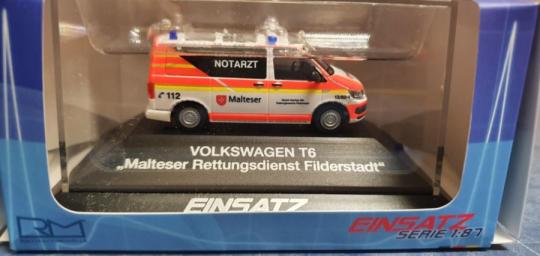 Rietze VW T6 Malteser Rettungsdienst Filderstadt 53845 