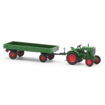 Busch Deutz F1M 414 mit Anhänger 