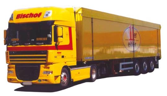 AWM LKW DAF XF 105 SSC/Aerop Kippmulden-SZ Bischof 54269 